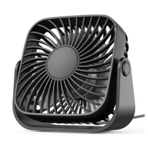 USB Mini Desk Fan: Quiet, Portable Cooling for Office, Home, Travel