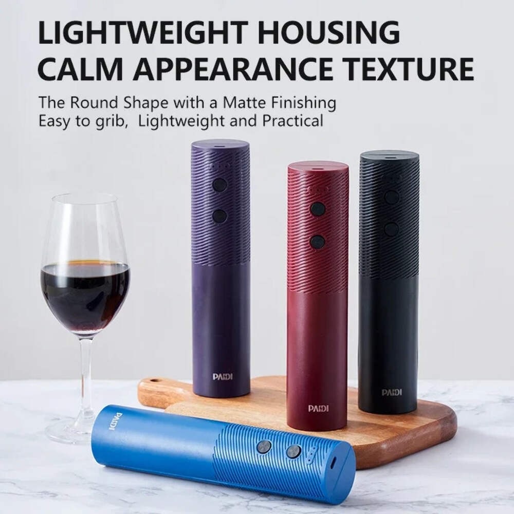New Electric Wine Opener Portable USB Rechargeable Automatic Wine Bottle Corkscr