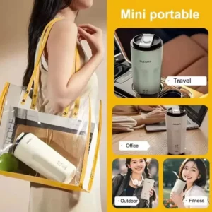 350ml Mini Soy Milk Maker Electric Juicer Blender Breakfast Machine Mixer Wall B